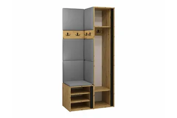 Highboard Dunvegan - Ruskea - Säilytys - Kaappi - Säilytyskaappi