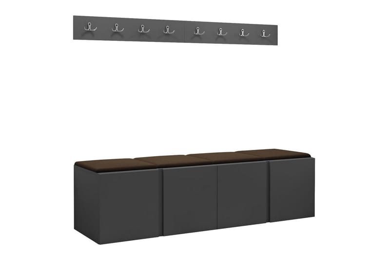 Highboard Dunvegan, Ruskea