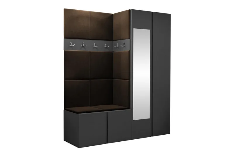 Highboard Dunvegan, Ruskea