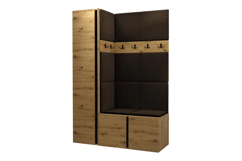 Highboard Dunvegan, Ruskea