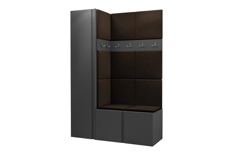 Highboard Dunvegan, Ruskea