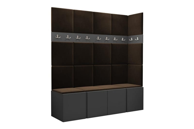 Highboard Dunvegan, Ruskea