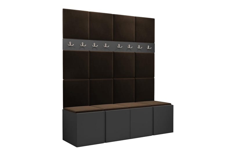 Highboard Dunvegan, Ruskea