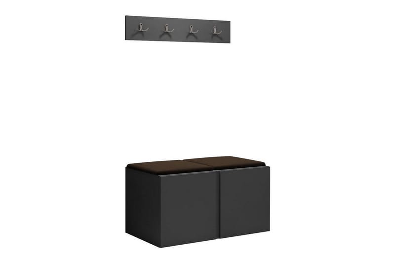 Highboard Dunvegan, Ruskea