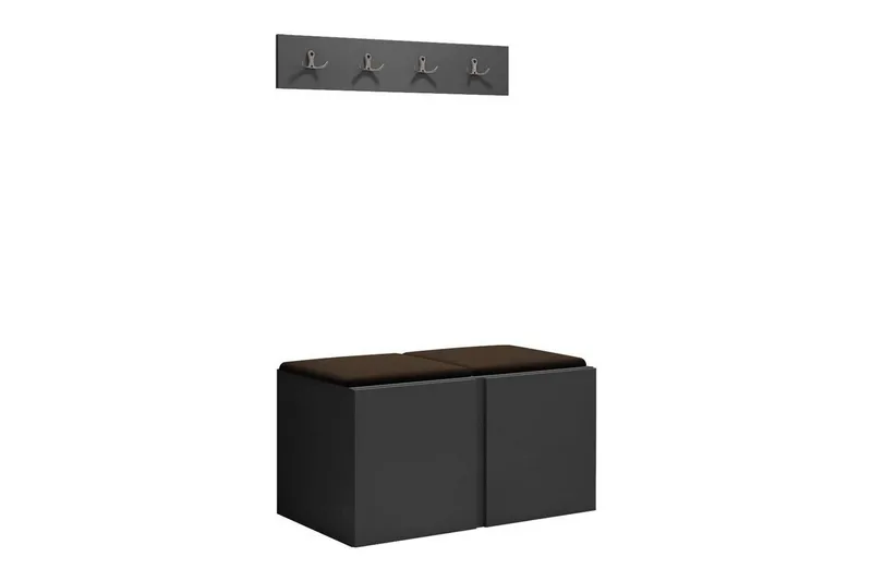 Highboard Dunvegan, Ruskea