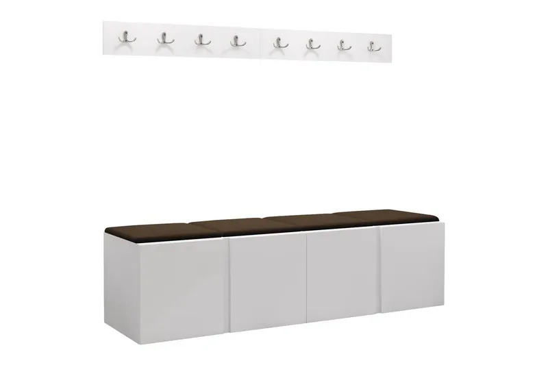 Highboard Dunvegan, Valkoinen