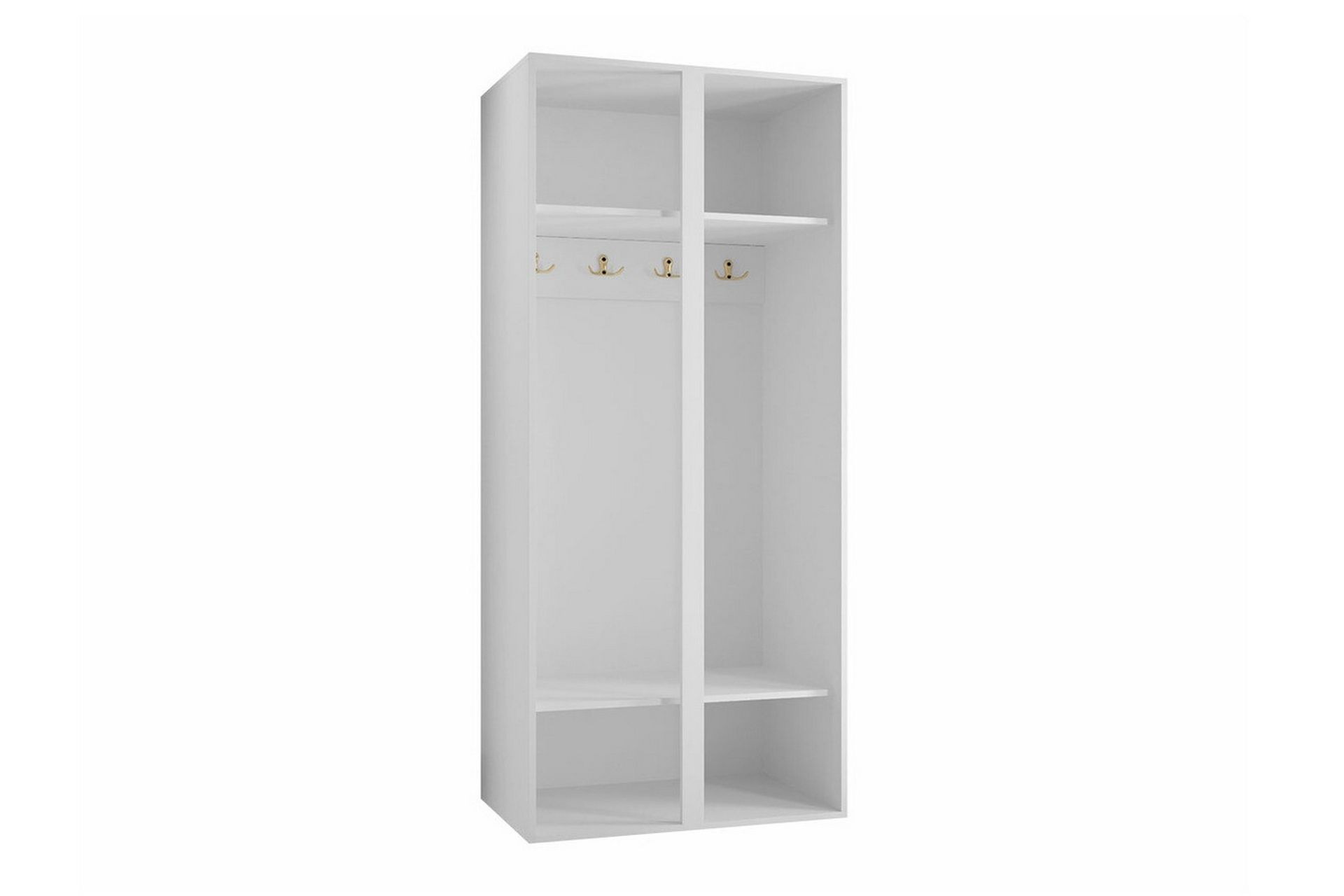 Highboard Dunvegan - Valkoinen - Säilytys - Kaappi - Säilytyskaappi