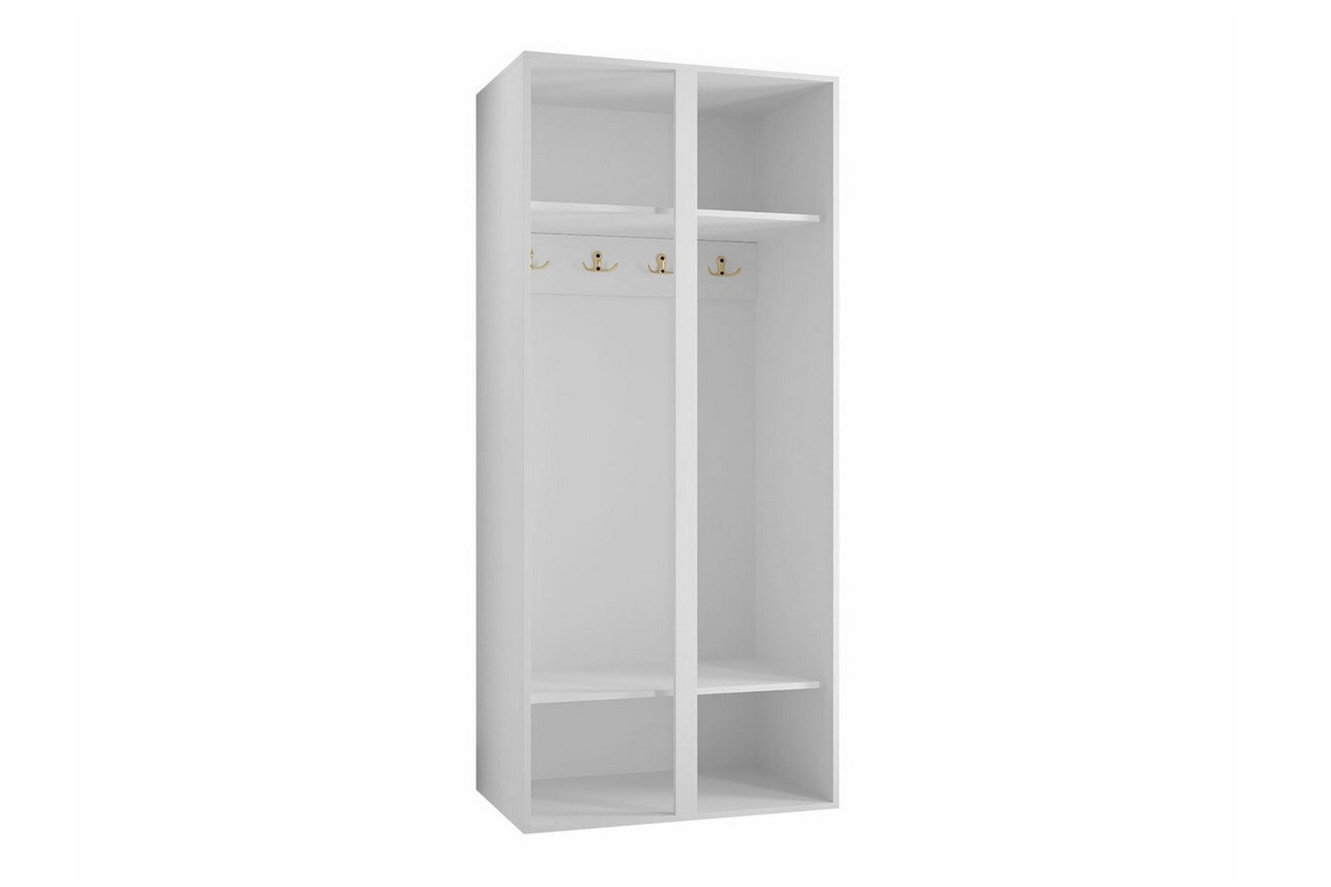 Highboard Dunvegan - Valkoinen - Säilytys - Kaappi - Säilytyskaappi