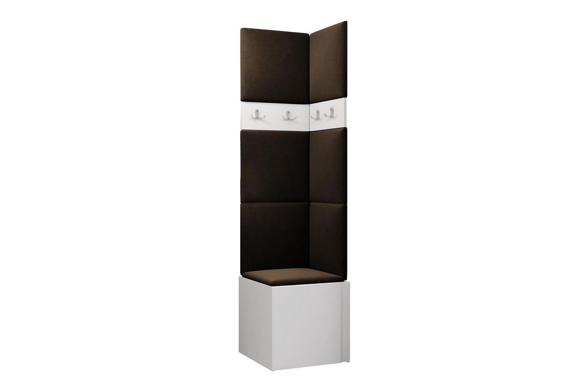 Highboard Dunvegan - Valkoinen - Säilytys - Kaappi - Säilytyskaappi