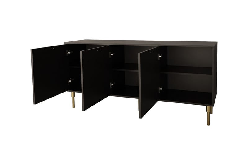 Highboard Glenndale - Valkoinen - Säilytys - Kaappi - Säilytyskaappi