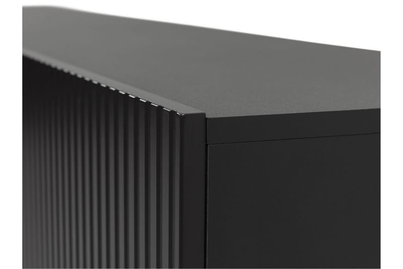 Highboard Juniskär - Musta - Säilytys - Kaappi - Säilytyskaappi