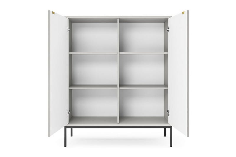 Highboard Klinkerville - Valkoinen - Säilytys - Kaappi - Säilytyskaappi