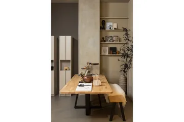 Highboard Morya - Beige - Säilytys - Kaappi - Säilytyskaappi
