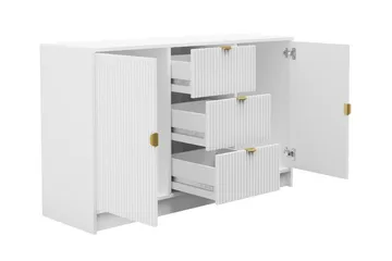 Highboard Novaj - Musta - Säilytys - Kaappi - Säilytyskaappi