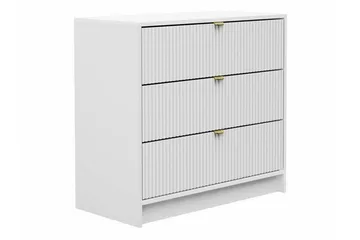 Highboard Novaj - Valkoinen - Säilytys - Kaappi - Säilytyskaappi