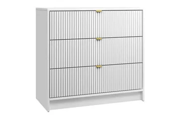Highboard Novaj - Valkoinen - Säilytys - Kaappi - Säilytyskaappi