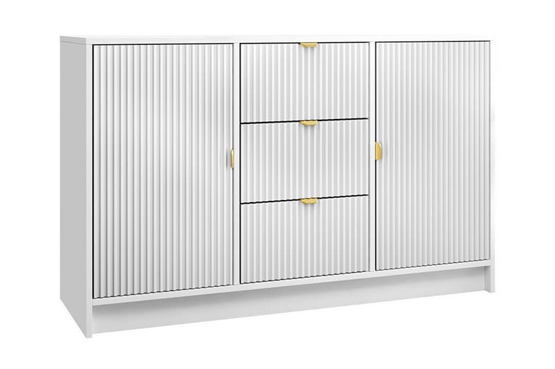 Highboard Novaj - Valkoinen - Säilytys - Kaappi - Säilytyskaappi