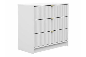 Highboard Novaj - Valkoinen - Säilytys - Kaappi - Säilytyskaappi