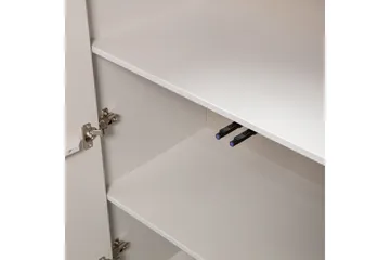Highboard Popinder - Beige - Säilytys - Kaappi - Säilytyskaappi