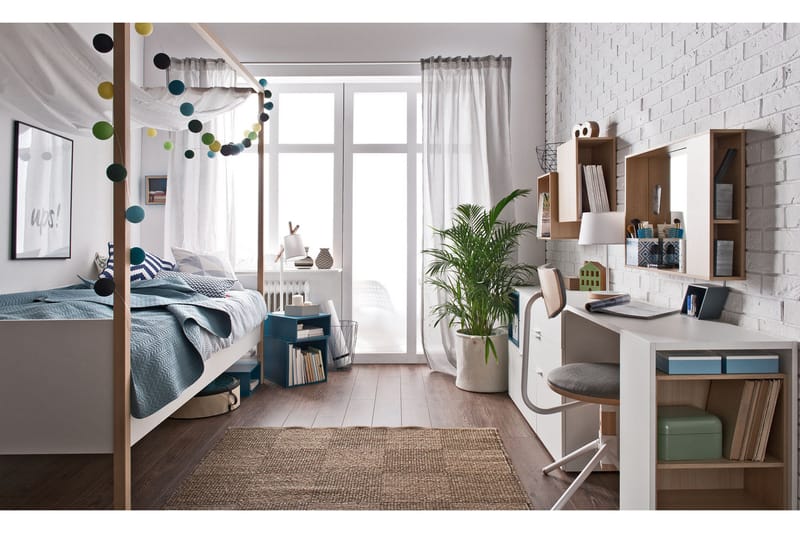 Kaappi 4You Valkoinen - VOX - Säilytys - Kaappi - Säilytyskaappi