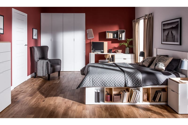 Kaappi 4You Valkoinen - VOX - Säilytys - Kaappi - Säilytyskaappi