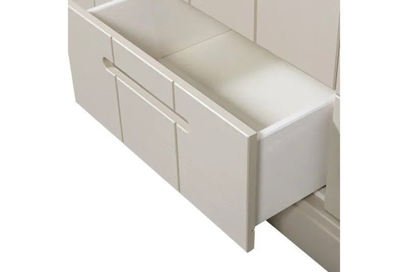 Kaappi Connect 3-ovinen - Beige - Säilytys - Kaappi - Säilytyskaappi - Lokerokaappi