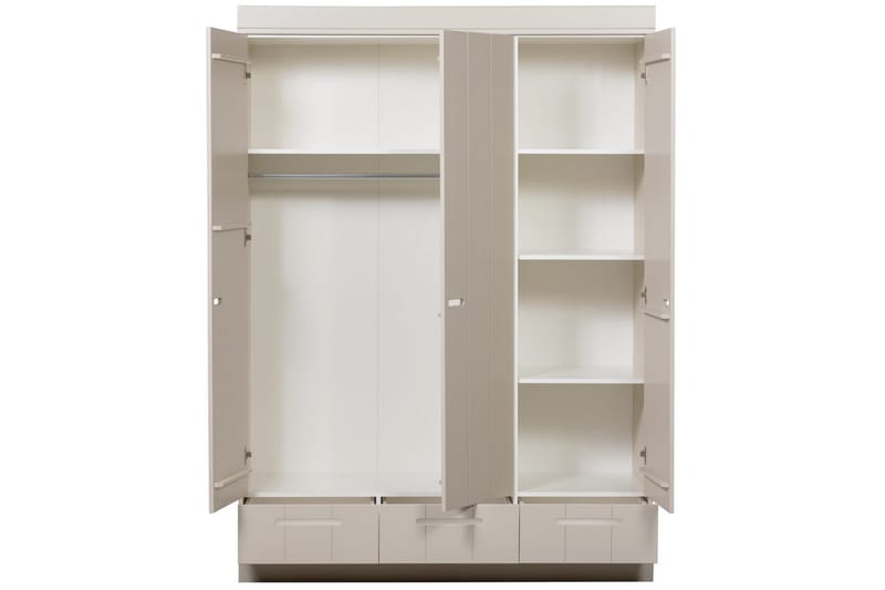 Kaappi Connect 3-ovinen - Beige - Säilytys - Kaappi - Säilytyskaappi - Lokerokaappi