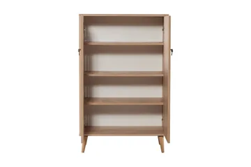 Kaappi Dirk 80 cm Vintage - Ruskea/Punainen - Säilytys - Kaappi - Säilytyskaappi