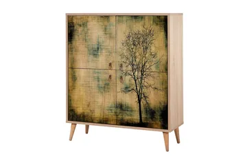 Kaappi Dirk 95 cm Puusiluetti