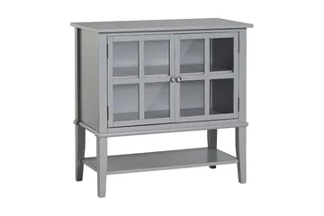 Kaappi Franklin 80x40 cm Harmaa - Dorel Home - Säilytys - Kaappi - Säilytyskaappi