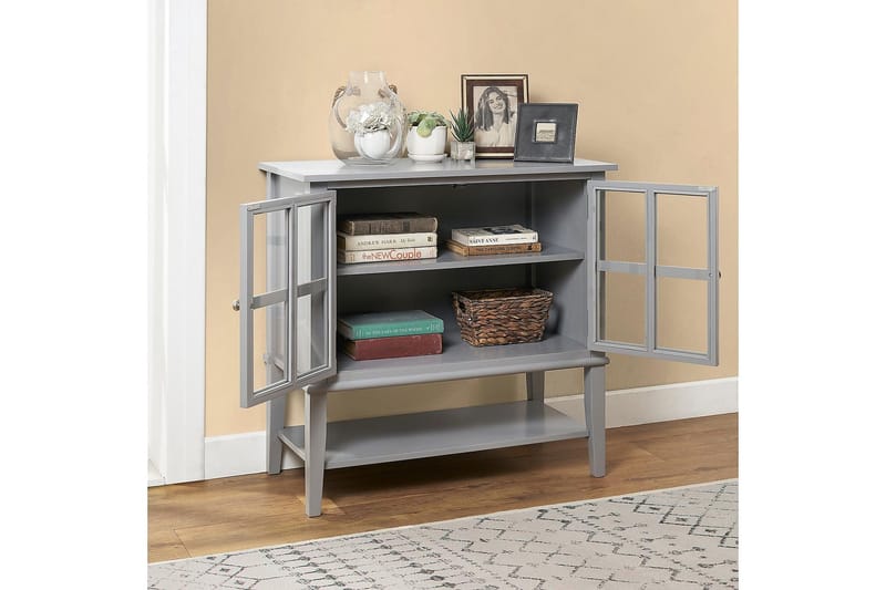 Kaappi Franklin 80x40 cm Harmaa - Dorel Home - Säilytys - Kaappi - Säilytyskaappi