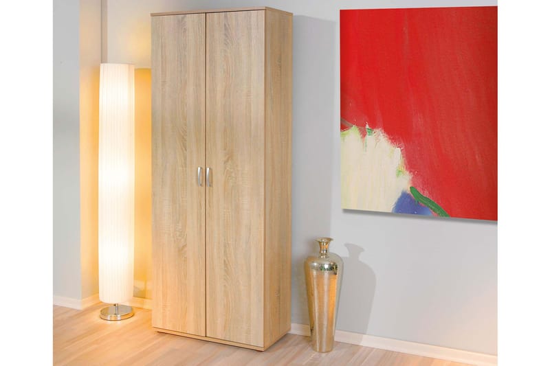 Kaappi Hedera 70 cm - Vaalea Tammi - Säilytys - Kaappi - Säilytyskaappi