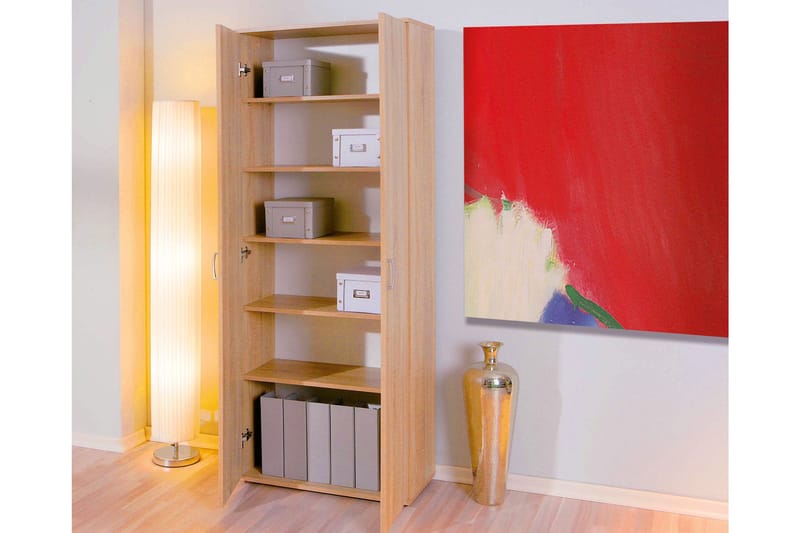 Kaappi Hedera 70 cm - Vaalea Tammi - Säilytys - Kaappi - Säilytyskaappi