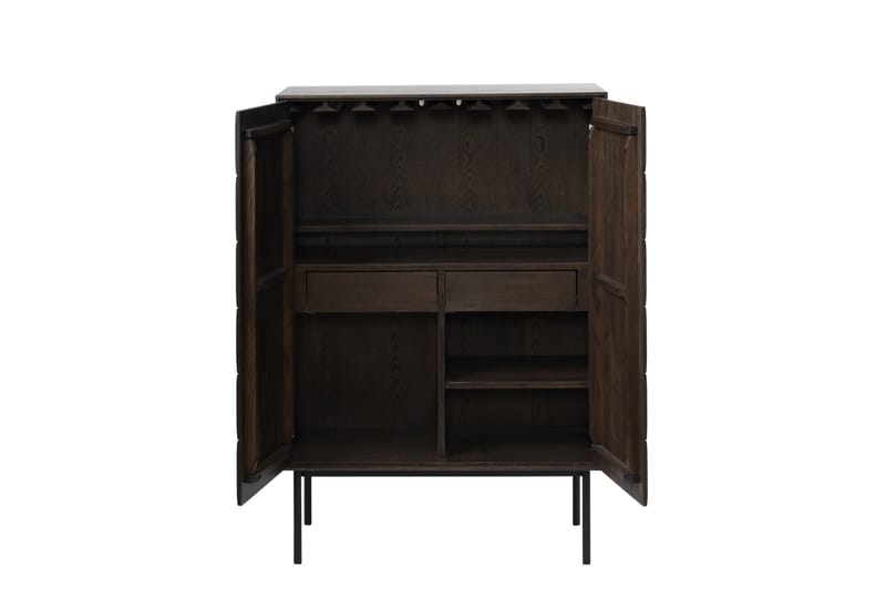 Kaappi Medric 90x129 cm - Ruskea - Säilytys - Kaappi - Säilytyskaappi