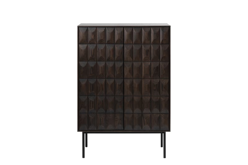 Kaappi Medric 90x129 cm - Ruskea - Säilytys - Kaappi - Säilytyskaappi