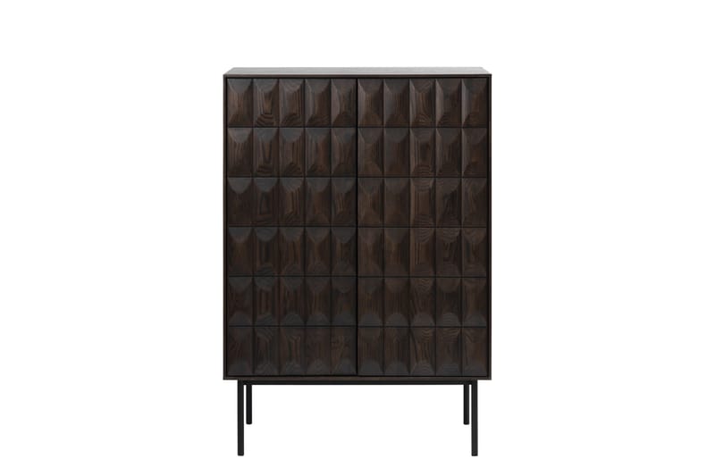 Kaappi Medric 90x129 cm - Ruskea - Säilytys - Kaappi - Säilytyskaappi