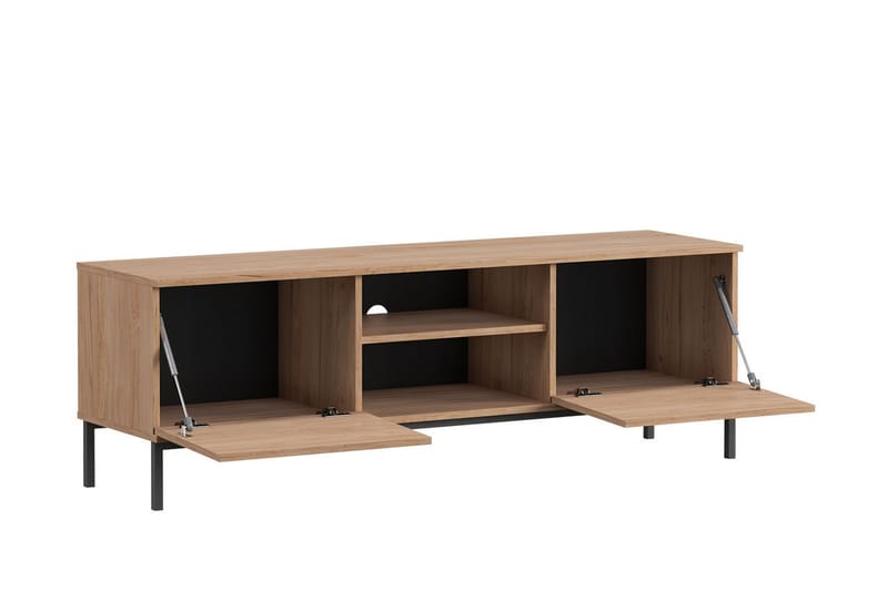 Kaappi Quertas 150x50x41 cm - Luonnonväri/Musta - Säilytys - Kaappi - Säilytyskaappi