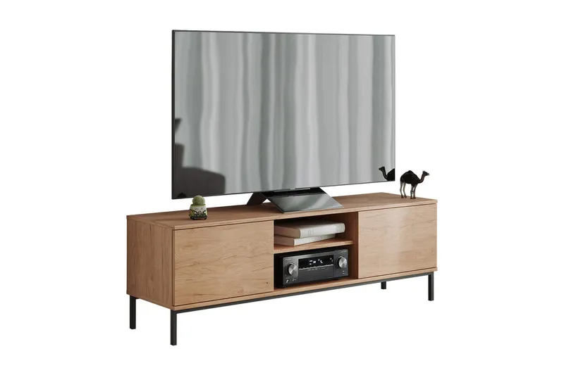 Kaappi Quertas 150x50x41 cm - Luonnonväri/Musta - Säilytys - Kaappi - Säilytyskaappi