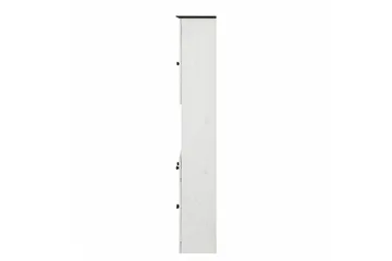 Kaappi Richwald 60 cm - Valkoinen/Musta - Säilytys - Kaappi - Säilytyskaappi