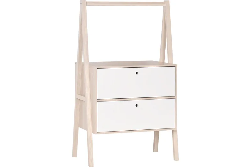 Kaappi Spot Puu/Luonnonväri/Valkoinen, VOX