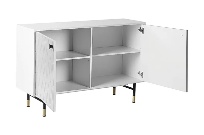 Kaappi Tyrael - Valkoinen - Säilytys - Kaappi - Säilytyskaappi