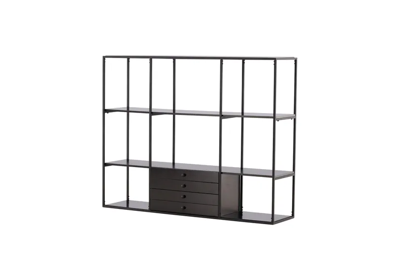 Kaappilipasto Amarillo 120 cm, Musta