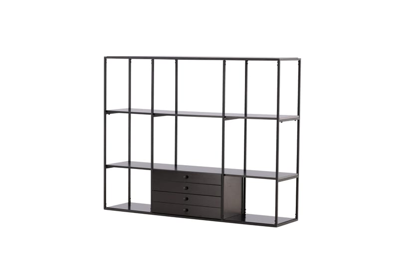 Kaappilipasto Amarillo 120 cm, Musta