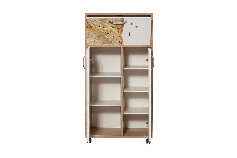 Keittiökaappi Kicker 116 cm - Puu/Luonnonväri - Säilytys - Kaappi - Säilytyskaappi