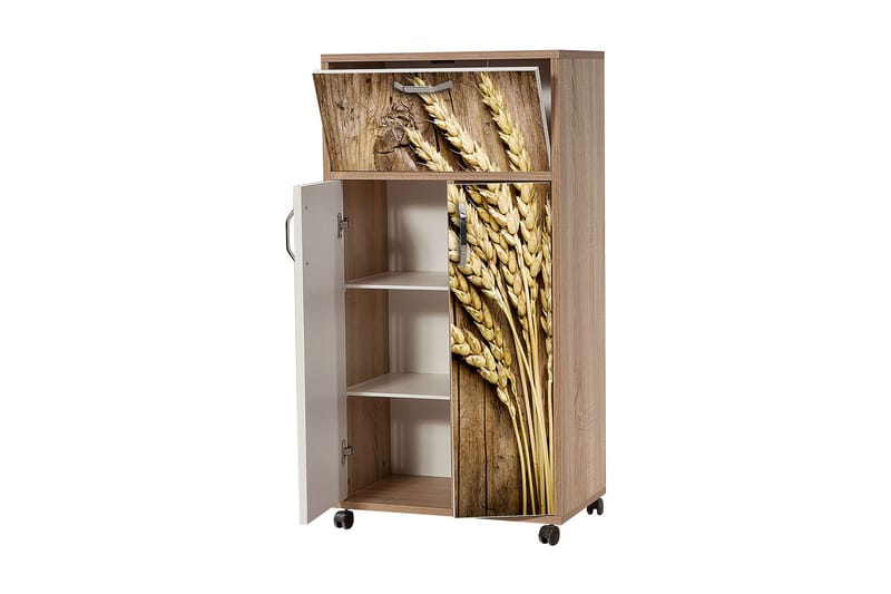 Keittiökaappi Kicker 116 cm - Puu/Luonnonväri - Säilytys - Kaappi - Säilytyskaappi