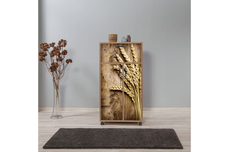 Keittiökaappi Kicker 116 cm - Puu/Luonnonväri - Säilytys - Kaappi - Säilytyskaappi