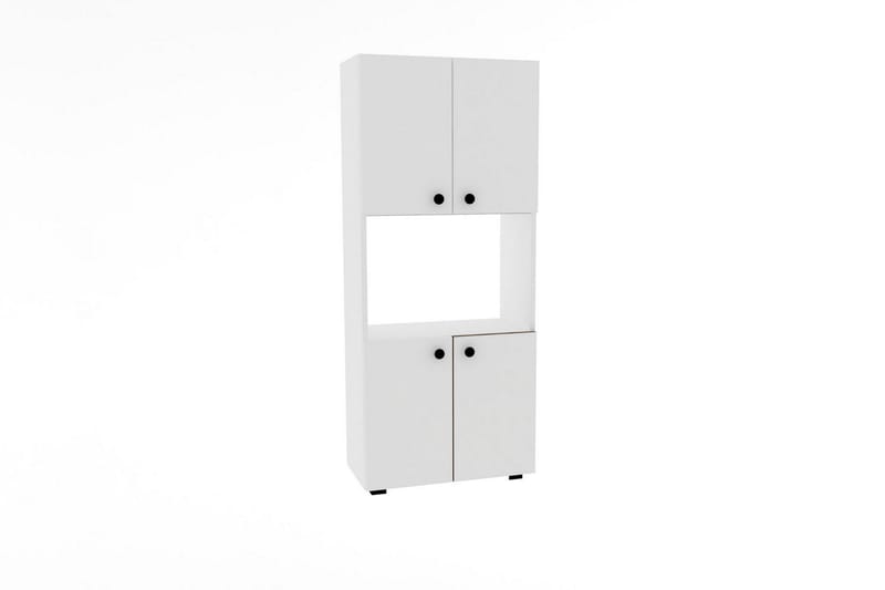 Keittiökaappi Violaceae 60x140 cm - Valkoinen - Säilytys - Kaappi - Säilytyskaappi