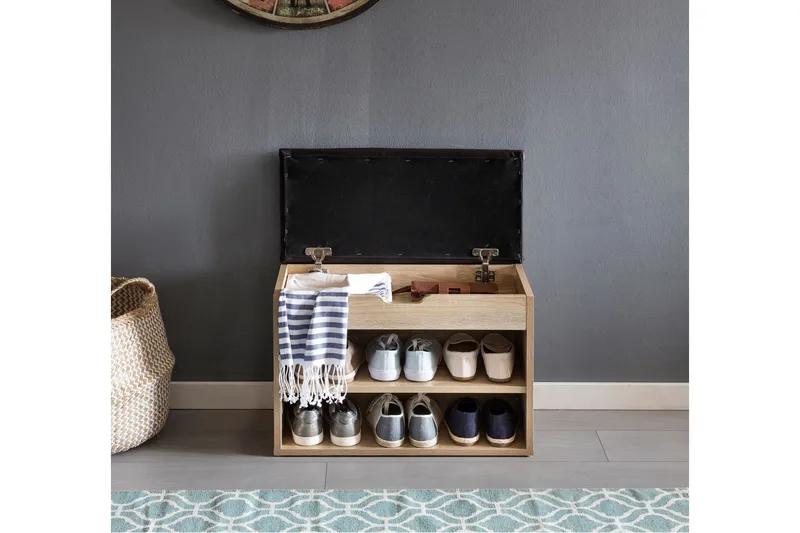 Kenkähylly Valoris 60x30 cm - Puu/Luonnonväri - Säilytys - Kaappi - Säilytyskaappi