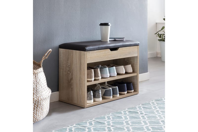 Kenkähylly Valoris 60x30 cm - Puu/Luonnonväri - Säilytys - Kaappi - Säilytyskaappi