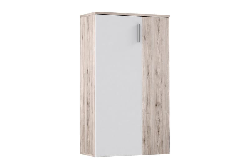 Kenkäkaappi Lidget 69 cm - Valkoinen/Ruskea - Säilytys - Kaappi - Säilytyskaappi